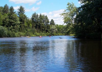 Paint River kayakers
