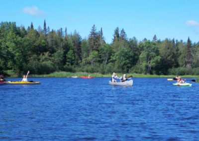 Paint River kayaking and canoes