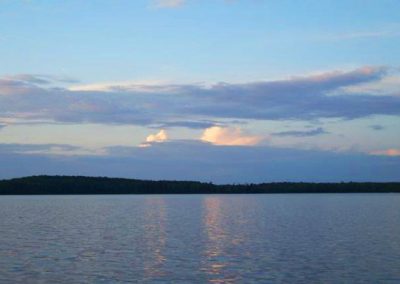 Perch Lake at sunset