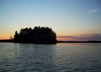 Perch Lake at sunset